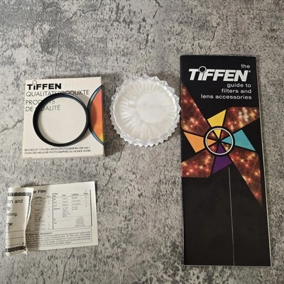 Tiffen 55mm UV Haze 1 USA Filter   New but old stock - Image 1 of 4