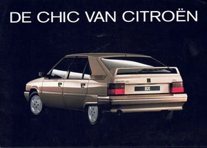 Catalogue brochure Citroën BX Chic 1991 Pays Bas / Nederland - Imagen 1 de 2