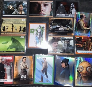 Lotto varietà carte collezionabili Star Wars numerate in serie /25/50/99/150/199 altro - Foto 1 di 24