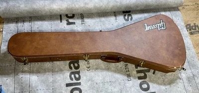 Коричневый чехол для гитары Gibson Flying V сделано в Канаде TKL - Изображение 1 из 4
