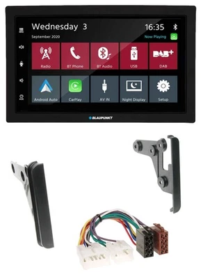 Blaupunkt DAB Bluetooth USB MP3 2DIN Autoradio für Toyota 4Runner 03-09 Echo 00- - Bild 1 von 4