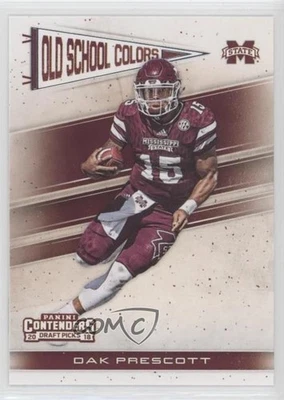 2018 Panini Contenders Draft Picks Old School Colors Dak Prescott #6 - Image 1 of 2