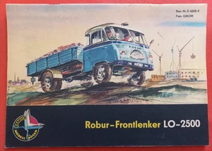 Modellbaubogen Kranich 6208 Junge Welt, ROBUR-FRONTLENKER LO-2500  in 1:25 - Picture 1 of 7