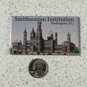 Smithsonian Institution Washington DC Souvenir Travel Refrigerator Magnet #51991 - Picture 1 of 2