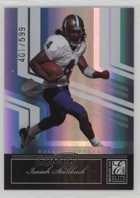 2007 Donruss Elite National Convention Sample /599 Isaiah Stanback Rookie RC - Image 1 of 2