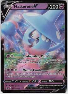 Foil Hatterene V SWSH055 SWSH: Sword & Shield Promo Cards Promo NM - Picture 1 of 1