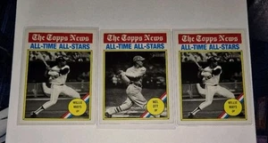 3x Topps 2025 Heritage - Topps News SP - Package - Mel Ott - Willie Mays - Picture 1 of 1