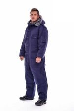 Winter Gear Coverall "Hermonit" wind  & water proof Navy Blue S-4XL Unisex