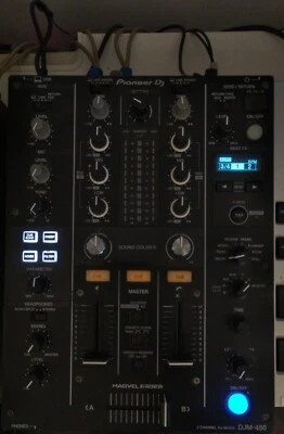 Pioneer Djm450 Mixer + Decksaver - Immagine 1 di 4