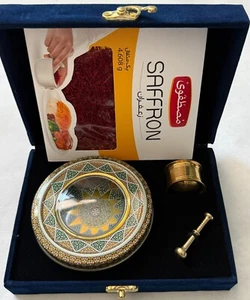 Saffron High Quality 4.608 g 1 mesghal 100% Pure & With gift box. - Picture 1 of 2