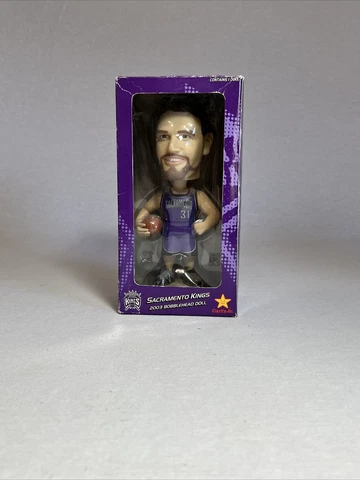 Sacramento Kings Scot Pollard NBA Bobblehead New Purple Jersey 2003 Carls Jr Cover