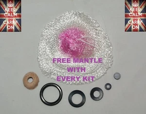 TILLEY LAMP SERVICE KIT SPARE PARTS SEALS PUMP CUP WASHER TILLEY LAMP MANTLES - Picture 1 of 3