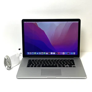 Apple MacBook Pro 15: Intel i7 16GB RAM 512GB SSD Radeon R9 M370X Mitte 2015 A1398 - Bild 1 von 11