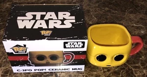 Taza de café de cerámica POP Home C-3PO Star Wars Funko NUEVA caja original - Imagen 1 de 3