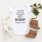 Best Mum Mother's Day 2024 Baby Grow Personalised Name Mummy Baby Bodysuit Vest