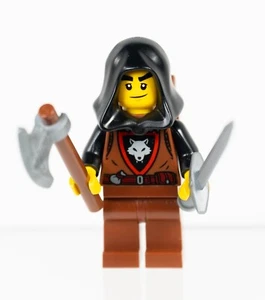 LEGO Castle PAB/BAM Wolfpack Soldier/Warrior Minifigure. New + Fast Shipping - Picture 1 of 4