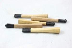 Vintage Zigarettenspitze, holder 5 Stück Holz und Bakelit, Neu aus den 50ern - Picture 1 of 3