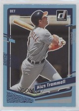 2023 Panini Donruss Holo Carolina Blue Alan Trammell #174 HOF