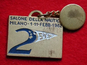 MEDAGLIA SALONE NAUTICA DIPORTO A MILANO FEBBRAIO 1962 NAUTICA YACHT MOTOSCAFO - Picture 1 of 2