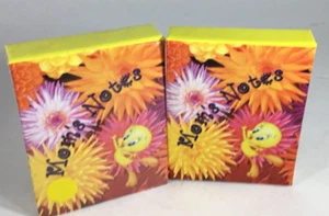 Tweety Bird Pad Of Note lotto di 2 Warner Bros. Sigillato. - Foto 1 di 3