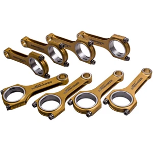 Titanizing Connecting Rods for Toyota Lexus 1UR 3UR 4.6 5.7 V8 engine 147.5mm - Picture 1 of 12