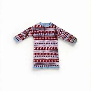 Hatley Holiday Sweater Dress Size 4 - Picture 1 of 4