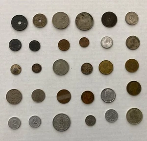 30 World Coins lot 1894 to 1993 . Please look at list and pics - Picture 1 of 16
