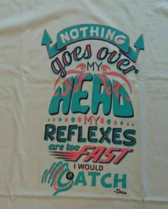 Camiseta Drax Reflexes Too Fast Cita Guardins of the Galaxy Marvel Comics - Imagen 1 de 2
