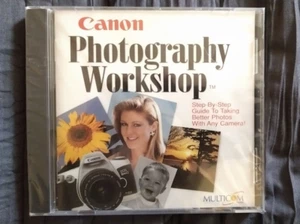 Canon Photography Workshop CD ROM V1.0 2001 NEW SEALED - Picture 1 of 3