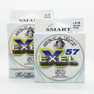 MAVER SMART EXEL 57 Monofilament Nylon Winter Rig Fishing Line PERFECT QUALITY - Picture 1 of 10