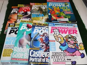 Nintendo Power Magazine Lot Wii Era 2008 - Picture 1 of 5