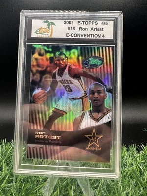 Ron Artest eTopps E-Convention 2006 4,0 #16 Foto 1 de 2