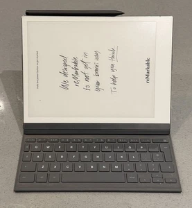 Remarkable 2 Paper Tablet With keyboard Folio, Marker Plus - Picture 1 of 4
