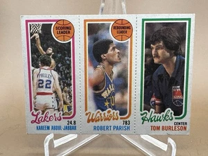 KAREEM ABDUL-JABBAR/ Parish/ Burleson 1980-81 Topps #126-93-132 - EX - Picture 1 of 2