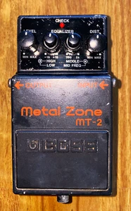 Boss MT-2 Metal Zone Pedal Tone Shaping & Insane Saturation! FREE Shipping! - Picture 1 of 9