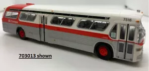 OC Transpo New Look Fishbowl Bus  1/87 Rapido 753012 #7409  DELUXE Version - Picture 1 of 3