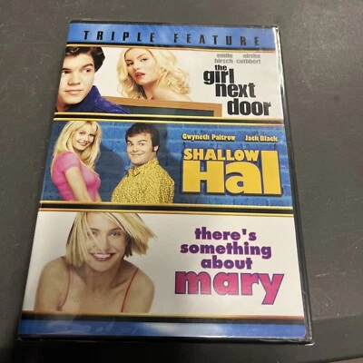 The Girl Next Door/Shallow Hal/There's Something About Mary (DVD, 2002), New! - Image 1 of 2