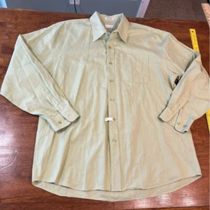 Cutter & Buck men’s green button down dress shirt size XXL - Picture 1 of 9