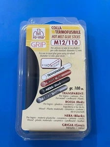 2 CONFEZIONI DA 10 PZ RICAMBI STICK COLLA A CALDO M12 MAESTRI NERA E ROSSA UNIV - Foto 1 di 2