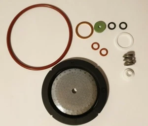 Kit de servicio Rancilio Silvia v3-6 con junta de cabezal, mampara de ducha y grifo de vapor - Imagen 1 de 3