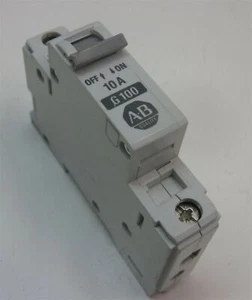 Allen-Bradley 1492-CB1G100 Series B Circuit Breaker, 1-Pole, 10A - Picture 1 of 3