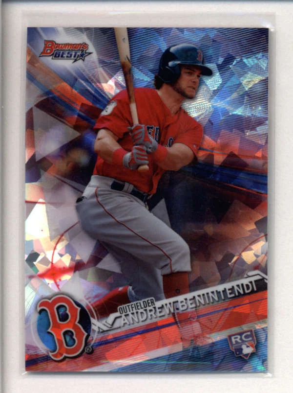 ANDREW BENINTENDI 2017 BOWMAN'S BEST #14 ROOKIE ATOMIC REFRACTOR AK6541 - Image 1 of 1