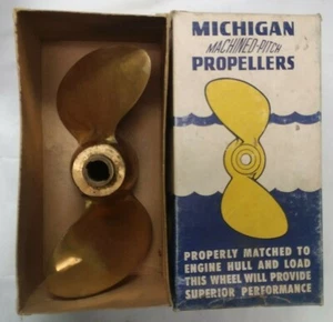 New Michigan Machined Pitch Propeller, Scott Atwater, 10 X15, AJC-100, in box - Picture 1 of 2
