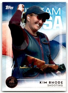 2016 Topps Olympic Kim Rhode USA #13 Bronze Medal