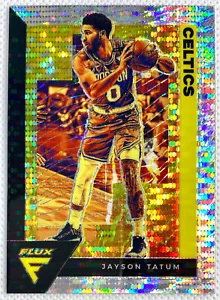 Carta Prizm argento pulsar Panini Flux Jayson Tatum 2020-21 #7 SP Boston Celtics - Foto 1 di 2