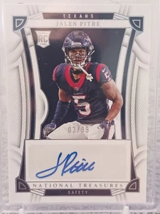 2022 National Treasures RC /99 #114 Jalen Pitre Auto - Picture 1 of 2