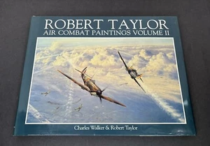 Air Combat Paintings Vol. II Robert Taylor Charles Walker HCDJ 1991 Airplane Art - Picture 1 of 6