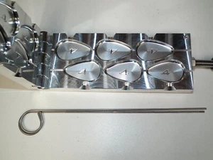 No Roll Slip -2 Slip Sinker 4oz Produktionsform CNC Aluminium Echolot Welse - Bild 1 von 4