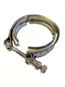 T304 Stainless Steel 2.75" Exhaust V-Band Clamp V Band Clamps 70mm - Bild 1 von 4