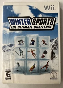 Winter Sports The Ultimate Challenge Nintendo Wii Video Game Complete w/ Manual - Imagen 1 de 9